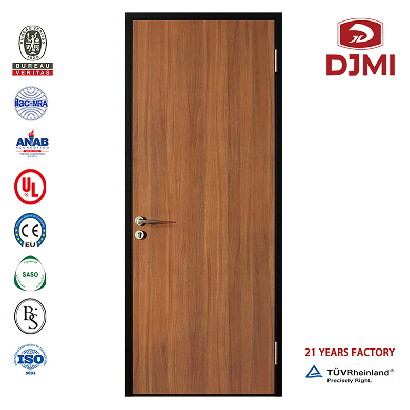 مصنع صيني Mdf Hdf تصميم الأبواب جلد باب من الفينيل باب داخلي عالي الجودة أبواب خشبية